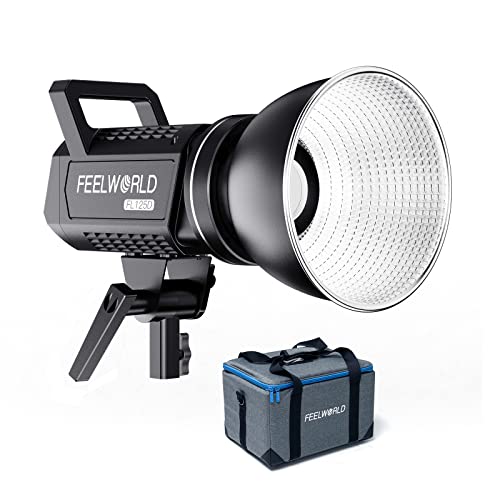 FEELWORLD FL125D Lampe de Studio vidéo 125 W avec éclairage continu lumière du Jour 5600 K