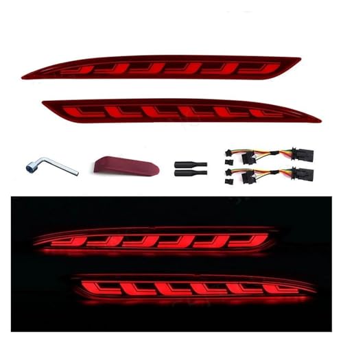 Feu stop LED clignotant dynamique luxe finition Red B pour Tesla Model - 2