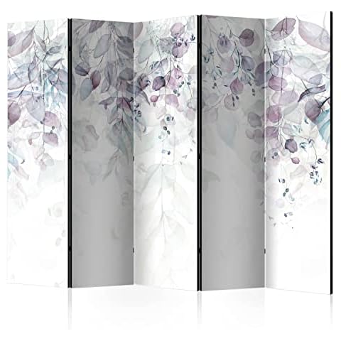 murando Green Leaf Room Divider Folding Screen Cover