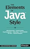 The Elements of Java(TM) Style (SIGS Reference Library)