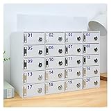 Utilisation polyvalente : ce casier est idéal pour les dortoirs, les gymnases et comme casier du personnel. Parfait pour ranger des écouteurs, téléphones, montres, calculatrices et autres petits articles. Il est également adapté pour les gymnases à domicile, les bureaux, les écoles et le gaz, fournissant un solut pratique pour nizer vos bngings tout en offrant un accès facile.