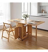 Amazon.com - Folding Dining Table with Chairs Stored Inside Amazon.com - Folding Dining Table with Chairs Stored Inside