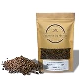 Poivre des Côtes de Madagascar – Grains Aromatiques & Huileux – Récolte Sélectionnée – Saveur Intense & Parfumée – Idéal Cuisine Gastronomique, Moulins & Marinades - Sachet de 50g