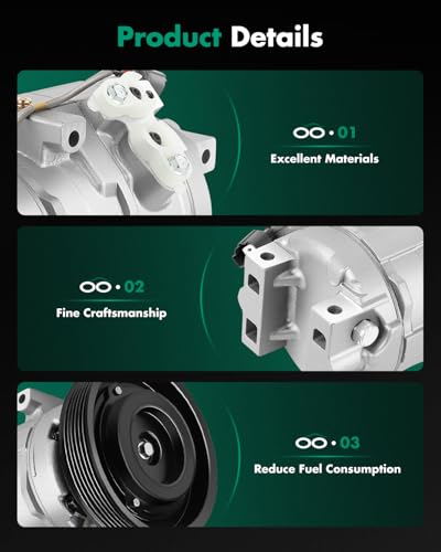 Image of SCITOO AC Compressor fit for Acura MDX 3.5L 2001 2002