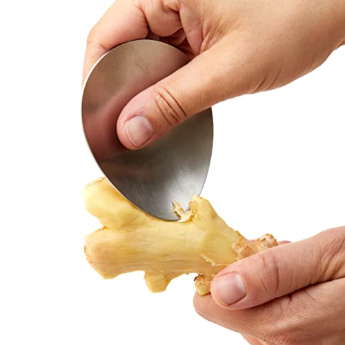 Chef'N 5284625 Peel 'N Grate Ginger Peeler And Grater,Green thumb #6