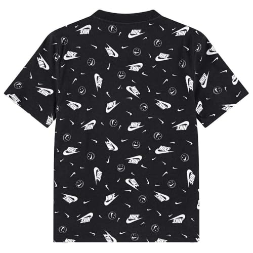 Nike Nkb AOP Boxyb SS Tee Shirt Bébé Fille pour habiller ses premiers sourires