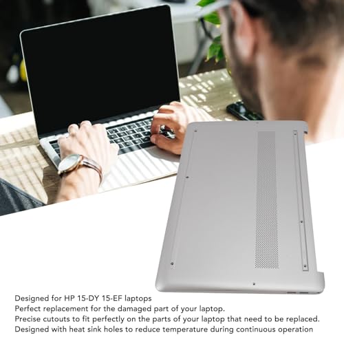 Base inferior para laptop 15-DY/15-EF en ABS plateado miniatura 5