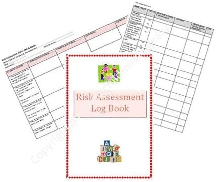 YOLLIT Early Years Childminder Risk Assessment Log Book Office Product