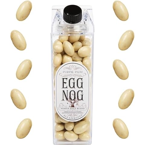 Purple Plum Christmas Treat (EGGNOG Flavored Almonds) Cover