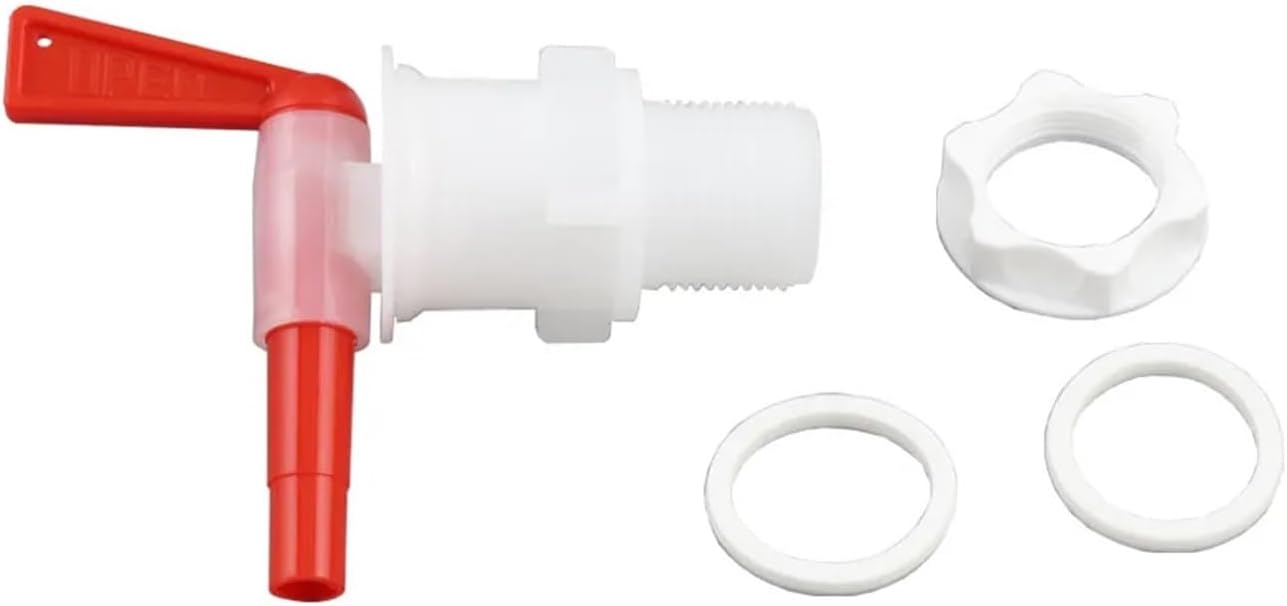 Brewing Equipment Bottling Bucket Plastic Tap, Replacement Fermentation Barrel Bottling Spigot for Homebrew Wine Making Beer Faucet Brewing Equipment(Red)