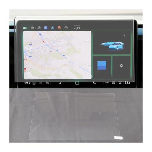Protection écran VW Tiguan 2024 en verre trempé 9H anti-rayures 15 pouces