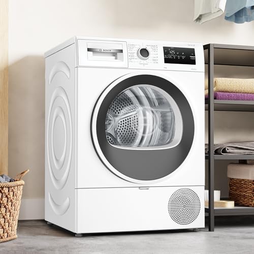 Bosch - Secadora con bomba de calor, 8 kg, AutoDry, Antivibraciones, Blanco, WTR83200ES - Imagen 4