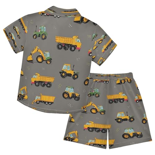 Image of Boccsty Red Strawberry Boy Summer Shorts Sets Hawaiian Toddler Boys T-Shirt & Pants 2 Pcs 3T-10T