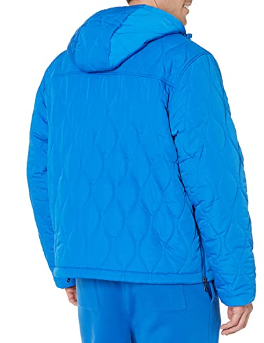 Image of Amazon Essentials Mens Anorak Hooded Quarter-Zip Puffer Coat
