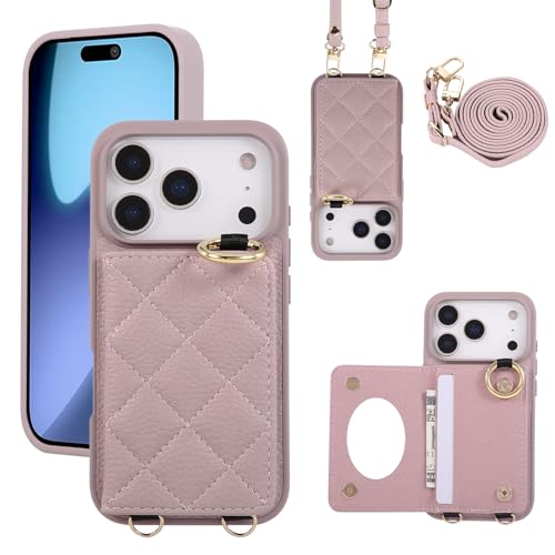 Coque iPhone 17 Pro Max antichoc violette qui remplace votre miroir