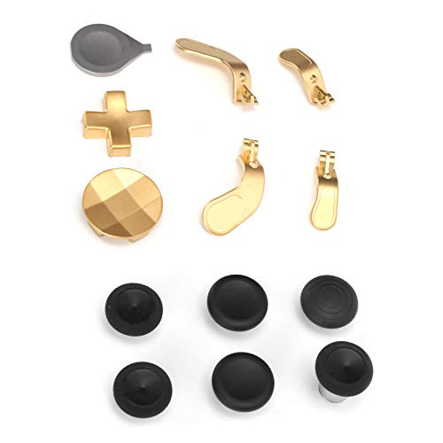 Paleta de metal para mando One Series 2 con joysticks de alta precisión oro