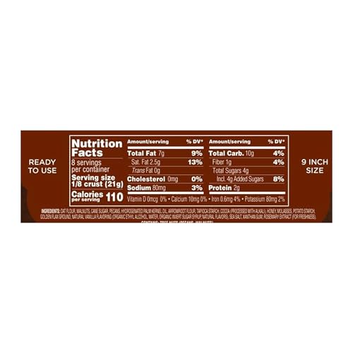 Image of Diamond of California Chocolate Pie Crust, 6 oz