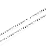 925 silberkette panzerkette silber Gewicht: ca. 7,92gr NKlaus 925 Sterling Silber Kette PANZERKETTE 50cm Königskette 2,50mm Breit 7,92gr 5200