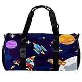 Im Vergleich zu vielen eintönigen Sport-Taschen, die Sie gesehen haben, wird diese Barrel Tasche mit einzigartigem Druckmuster-Design Ihr schönes Aussehen definitiv auf den ersten Blick auffallen