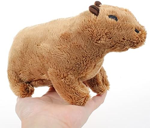 RICUSHN Capybara Stuffed Toy Heal Your Mood Cartoon Stuffed Toy Soft and Comfortable Plush Stuffed Toy for Sofa Bedroom Capybara Plush Doll for Boys Girls Gift