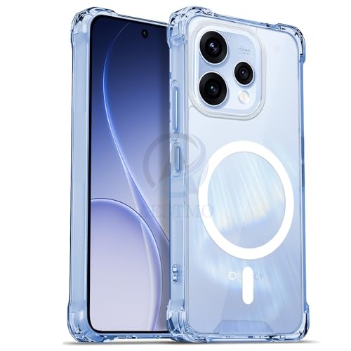 Image of AESTMO Clear Back Cover for Oppo Reno 15 5G | 360 Protection | Transparent Back Cover for Oppo Reno 15 5G (PC + TPU, Compatible with MagSafe Accessories, Transparent Bumper)