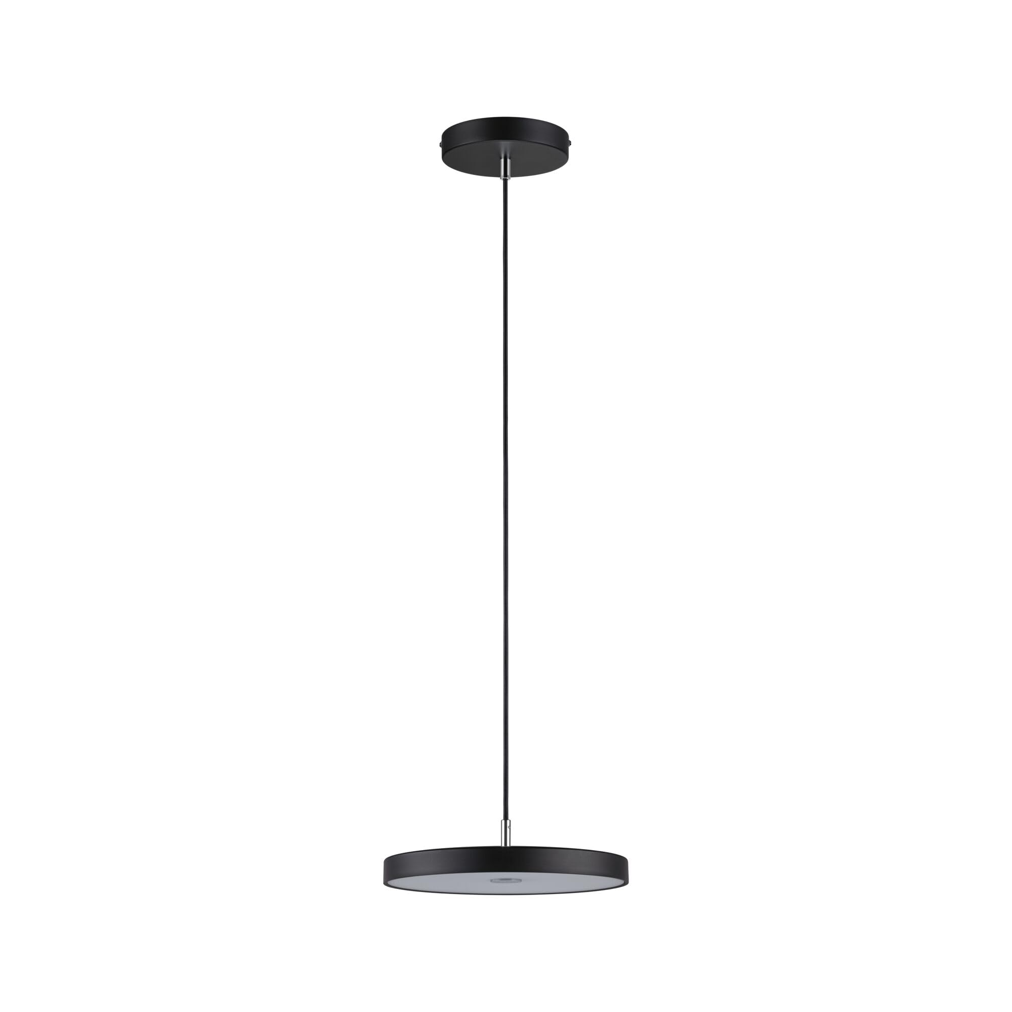 Paulmann 96782 LED lampa wisząca 3-Step-Dim Hildor 2700K 1600lm 230V 22W możliwość ściemniania, czarny matowy
