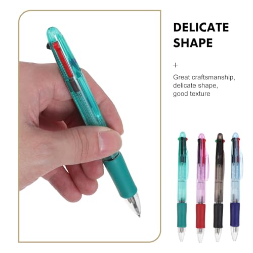Bolígrafos retráctiles multicolor 4 en 1 de 4 colores para enfermeras y oficina, 24 ud. 3