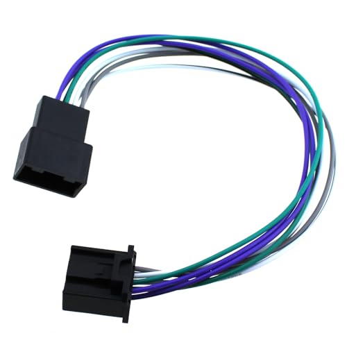 TAODAN Car Radio Subwoofer Amplifier T Wiring Harness Adapter Connector Copper Core and Plastic Casing Compatible with Non JBL Systems