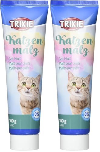 TRIXIE Malta para Gatos en Pasta, 100 g, Gato (Paquete de 2)