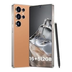 Teléfono inteligente I25 Ultra Desbloqueado: Pantalla FHD+ de 6.99″, 16GB RAM 512GB, batería 7000mAh, cámara de 108MP+68MP, lápiz óptico incorporado | Teléfono Android más rápido para