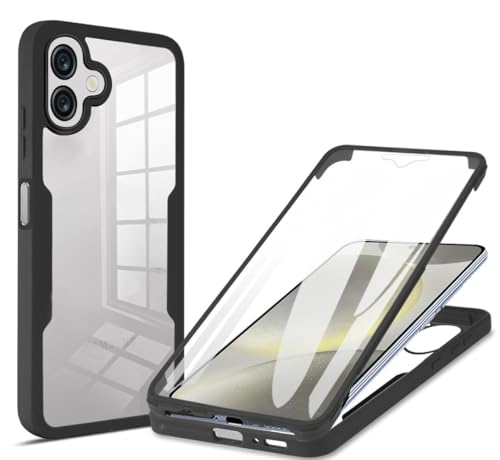 Coque Samsung Galaxy A06 bris d'écran évité grâce à la protection intégrale noire