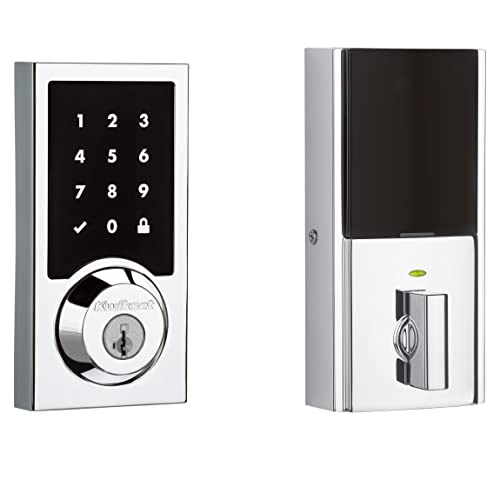 Kwikset 99160-018 Smartcode 916 Contemporary Z-Wave Plus Touchscreen Electronic Deadbolt Polished Chrome #TOP2