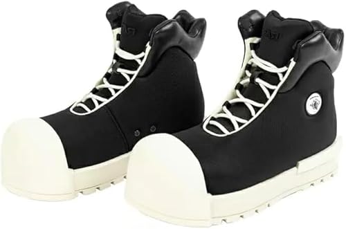 FVVO & ROCKSTA R{[V THICK SOLED HIGH TOP BOOTS  Xj[J[ Xg[gt@bV (ubN, {̌C̃TCY@, l, l, 24.5 cm)