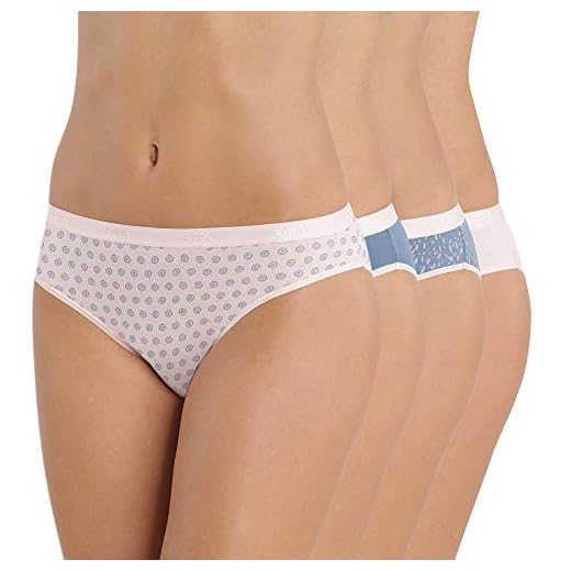 Dim Slip Pocket Coton X4 Pantalones, (Lot Mineral 84o), 40 (Talla del Fabricante: 40/42) (Pack de 4 para Mujer