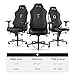 Secretlab Titan 2020 Charcoal Blue Gaming Chair - Reclining, Ergonomic - Comfortable Computer Chair with 4D Armrests - Headrest & Lumbar Support - Black/Blue - Fabric