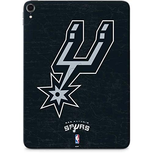 Skinit Decal Tablet Skin Compatible with iPad Pro 11in M4 (2024) - Officially Licensed NBA San Antonio Spurs Secondary Logo Design