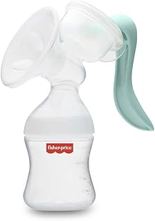 Bomba de Leite Materno Manual Branco e Verde 130ml Fisher Price - BB321 - Produto 1 mais recomendado com 4.8 estrelas