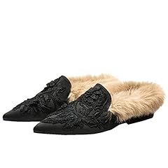 Solid Black-slipper