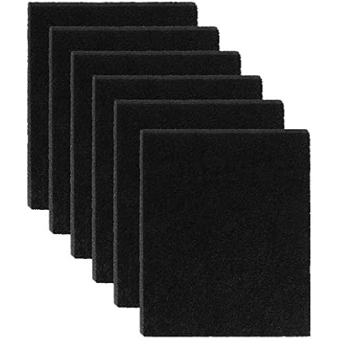 Activated Carbon Odour Filter For Joseph & Joseph Food Waste Caddy And Bins - Replacement For Joseph Joseph Bin filter Compost Bin - Fits Perfectly in all Joseph Joseph Bins And Caddy - 6 PACK Cover