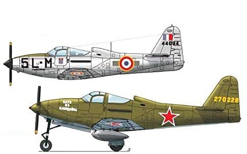 DW14401 Bell P-63A/C Kingcobra 1/144 Scale Aircraft Plastic Model Kit