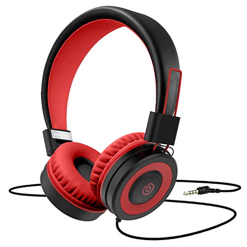Kids Headphones,Besom i66 for Boys Girls Teens Children Toddler Stereo Adjustable Foldable Tangle-Free