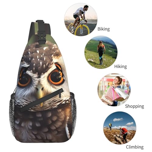 Bolso Cruzado de Pecho para Hombre Negro miniatura 6