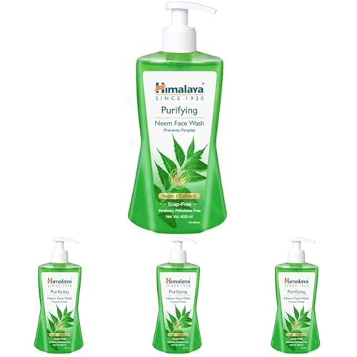 Image of Himalaya Purifying Neem Face Wash, 400 ml (Pack of 4)