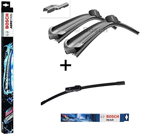 Preisvergleich Produktbild BOSCH A557S + A331H KOMPLETTSATZ VORNE + HINTEN SCHEIBENWISCHER WISCHBLATT SATZ