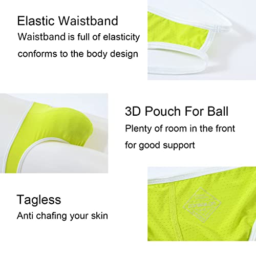 ZONBAILON Men's Sexy Underwear Briefs with Bugle Pouch Low Rise Breathable Soft Briefs3