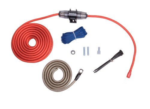 RFK8 8 AWG Potencia Sólo Amplificador Instalar Kit