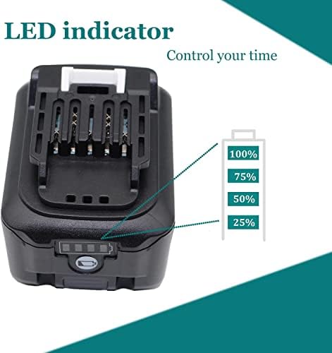 FengWings® 4.0A BL1041B BL1016 with 12V Charger DC10WD DC10SB Replace For Makita 12V Battery BL1015 BL1016 BL1040 BL1040B DF031D TD110D JR103D JR105D HP332D HP333D TM30D HSS01D