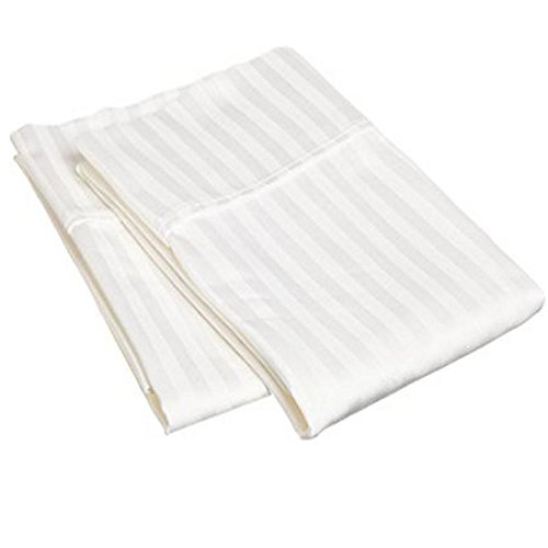 Image of Cotton 300 TC Pillow Cover, King, White, 2 Pieces