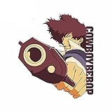 13cm x 11,6 cm para Howls Moving Castle Surfboard Decal parabrisas oclusión Scratch Car Stickers