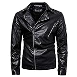 Diese Jacke ist aus hochwertiger kunstleder gefertigt, hautfreundlich, natürlich und bequem. Sie können sich frei fühlen, um zusammenzupassen. Diese Jacke ist mit fortschrittlicher Technologie hergestellt, Fein Nähablauf, sehr tragbar.